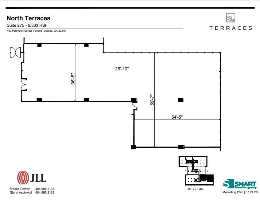 400 Perimeter Center Ter, Atlanta, GA à louer Plan d’étage– Image 1 sur 1