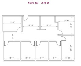 438 Camino Del Rio S, San Diego, CA à louer Plan d’étage– Image 2 sur 2