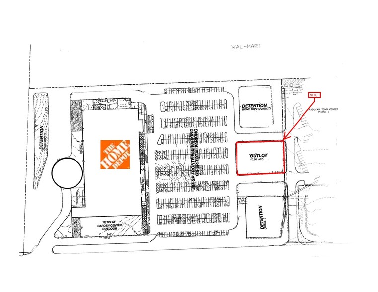 2801 James Sanders Blvd, Paducah, KY à vendre - Plan de site – Image 3 sur 5