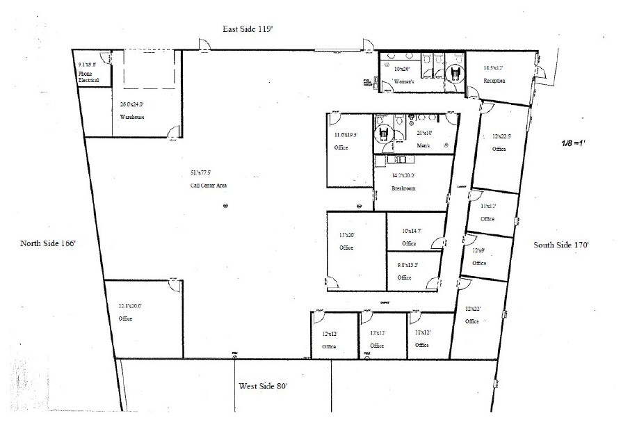 2816 Shamrock Ave, Fort Worth, TX à louer Plan d’étage– Image 1 sur 1