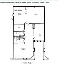 200 E Howard Ave, Des Plaines, IL à louer Plan d’étage– Image 1 sur 1