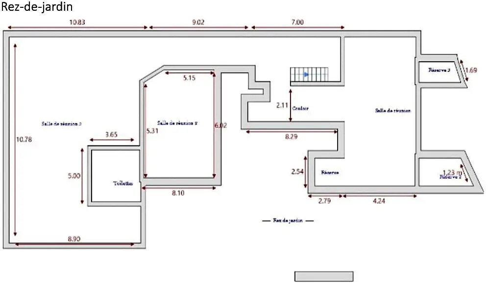 Bureau dans Paris à louer Plan d’étage– Image 1 sur 1