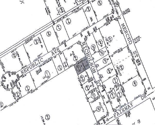 2585 Nicholson St, San Leandro, CA à louer - Plan cadastral – Image 2 sur 3