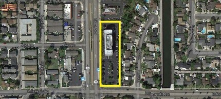 20422 Beach Blvd, Huntington Beach, CA - VUE AÉRIENNE  vue de carte