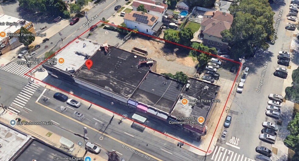 1674-1696 Richmond Rd, Staten Island, NY à vendre - Aérien – Image 2 sur 13
