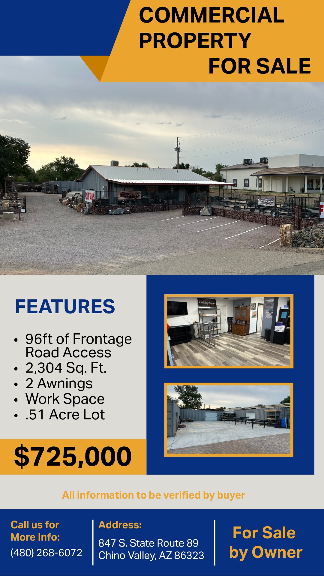 847 S Hwy 89, Chino Valley, AZ à vendre Autre– Image 1 sur 19