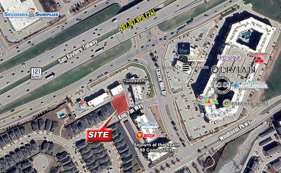 120 Castle Hills Drive, Lewisville, TX à vendre - Photo de l’immeuble – Image 3 sur 3