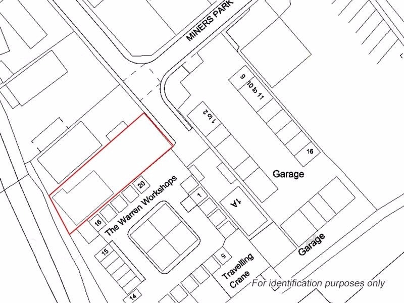 Unit 3 Miners Park, Wrexham à louer Plan de site– Image 1 sur 3