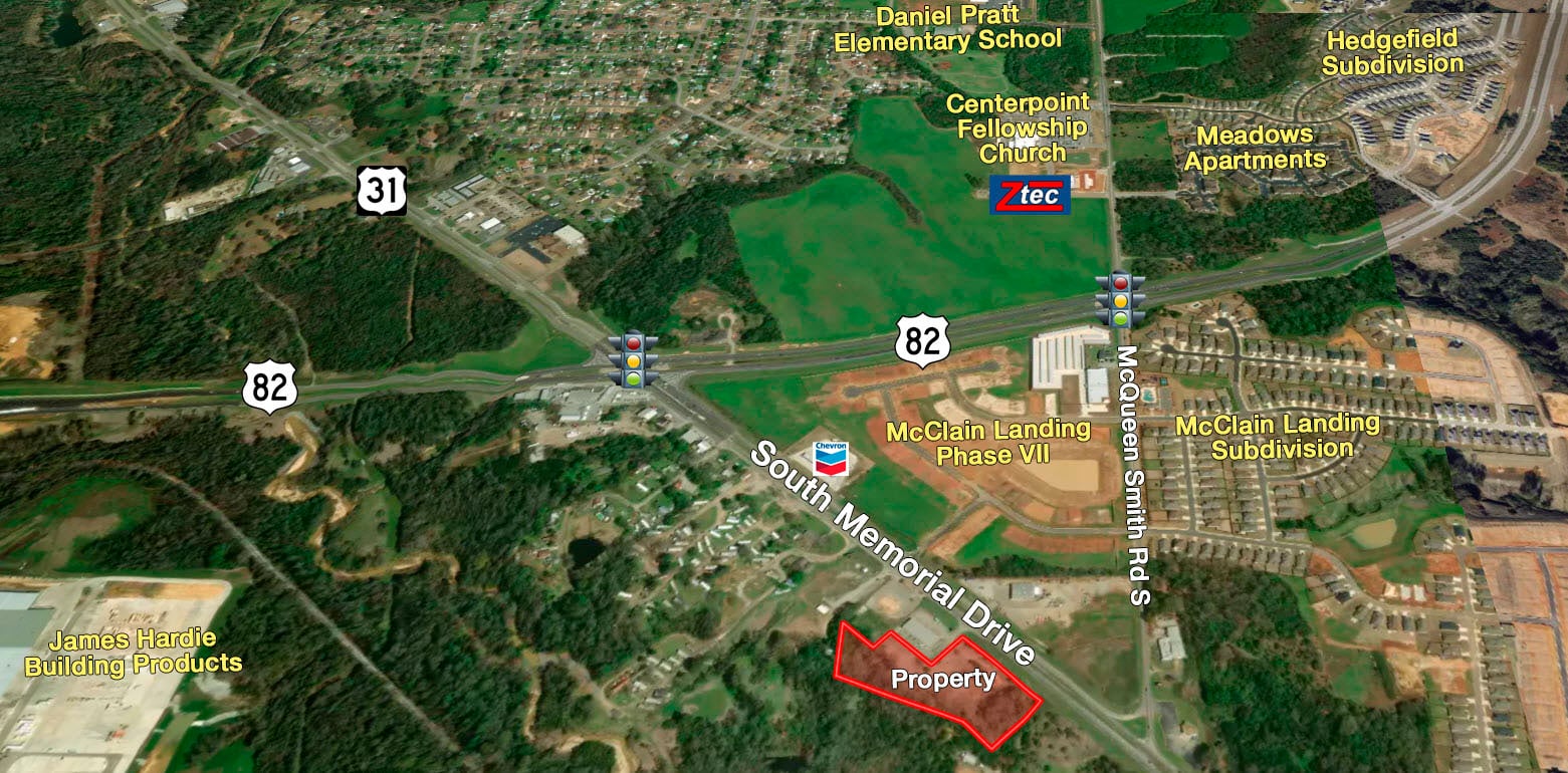 S Memorial Dr, Prattville, AL à vendre Photo principale– Image 1 sur 3