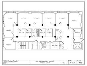 401 W Superior St, Chicago, IL à louer Plan d’étage– Image 2 sur 2