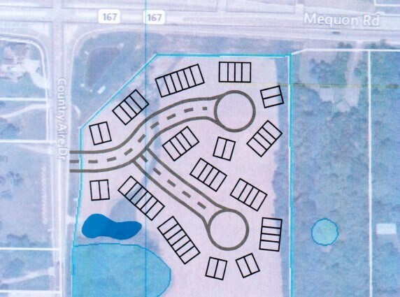 Country Aire Dr, Germantown, WI à vendre - Plan de site – Image 2 sur 3