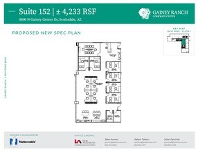 8800 N Gainey Center Dr, Scottsdale, AZ à louer Plan d’étage– Image 1 sur 1
