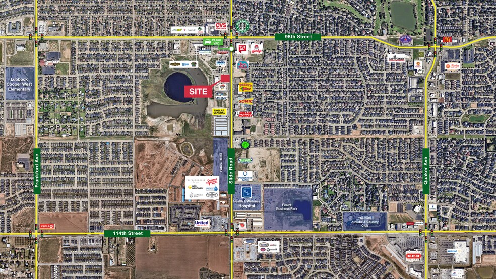 9822 Slide Rd, Lubbock, TX à louer - Photo de l’immeuble – Image 2 sur 2