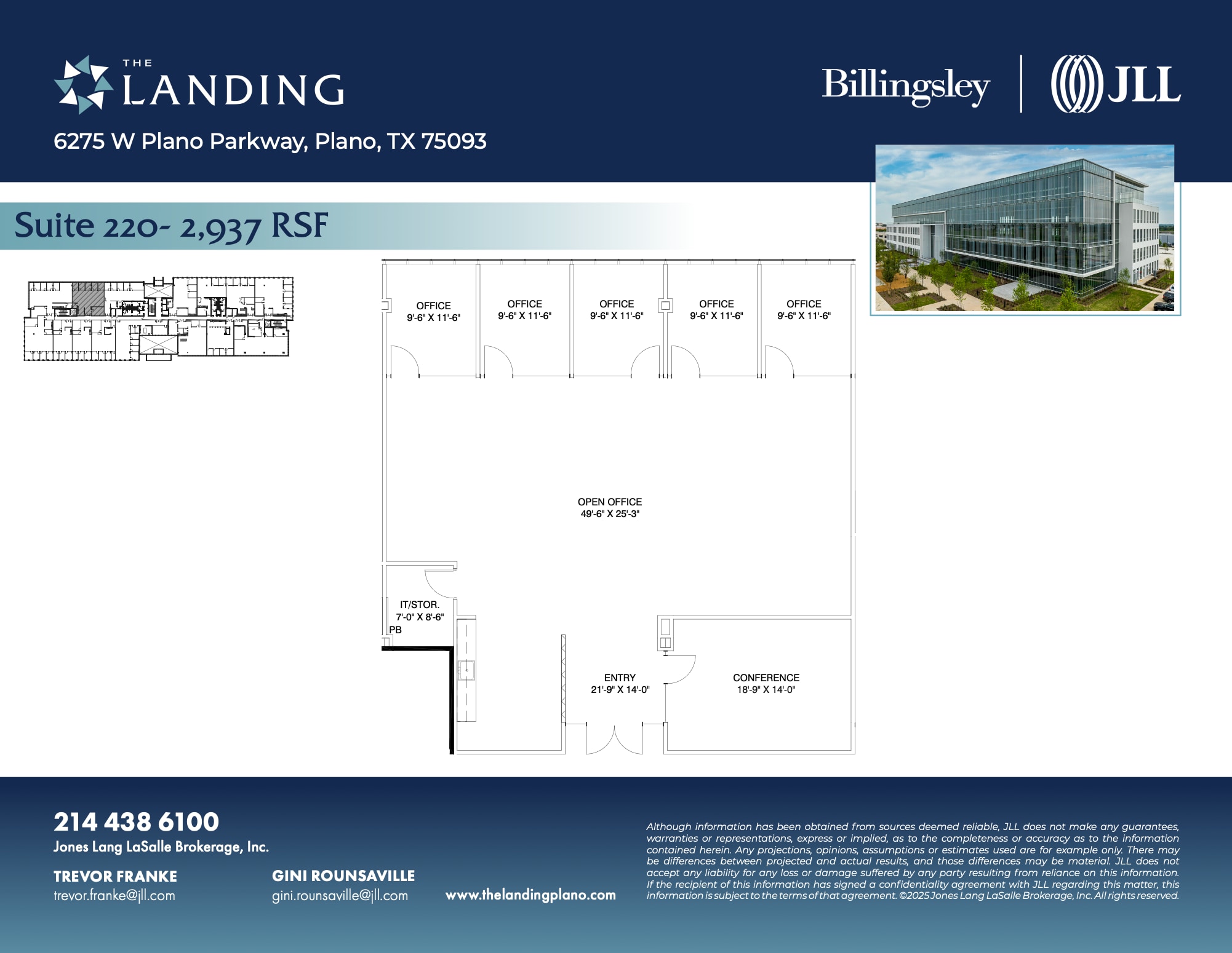 6275 W Plano Pky, Plano, TX à louer Plan d’étage– Image 1 sur 1