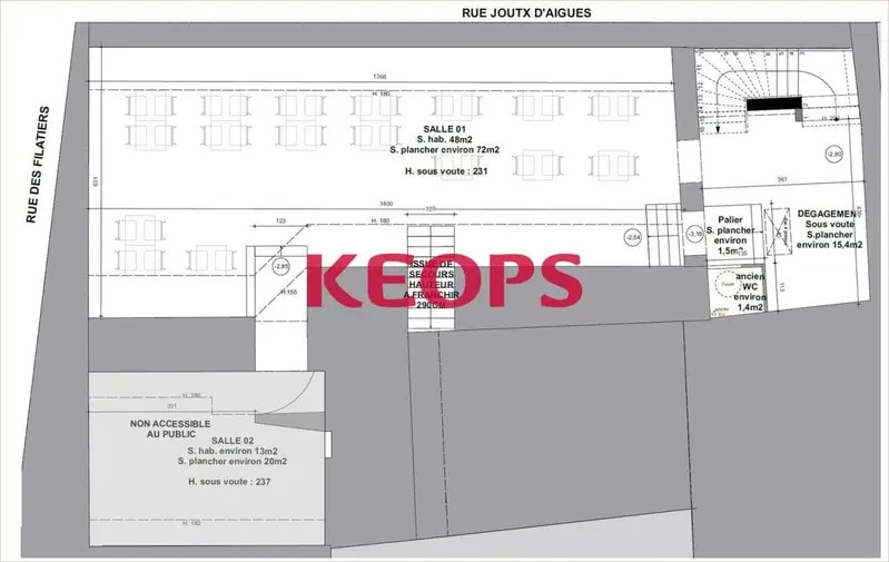 9 Rue Joutx Aigues, Toulouse à louer - Plan d’étage – Image 3 sur 16