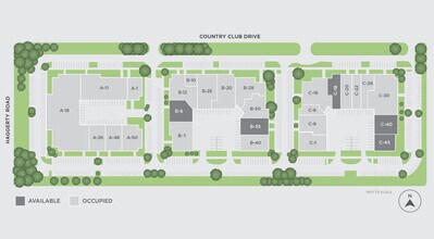 39205 Country Club Dr, Farmington Hills, MI à louer Plan de site– Image 2 sur 2