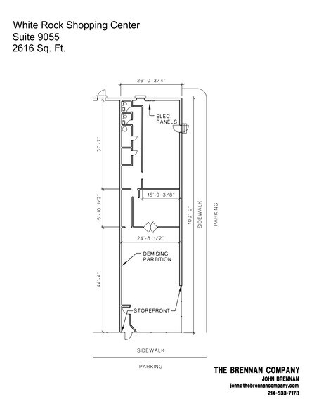 9003-9055 Garland Rd, Dallas, TX à louer - Plan de site – Image 2 sur 5