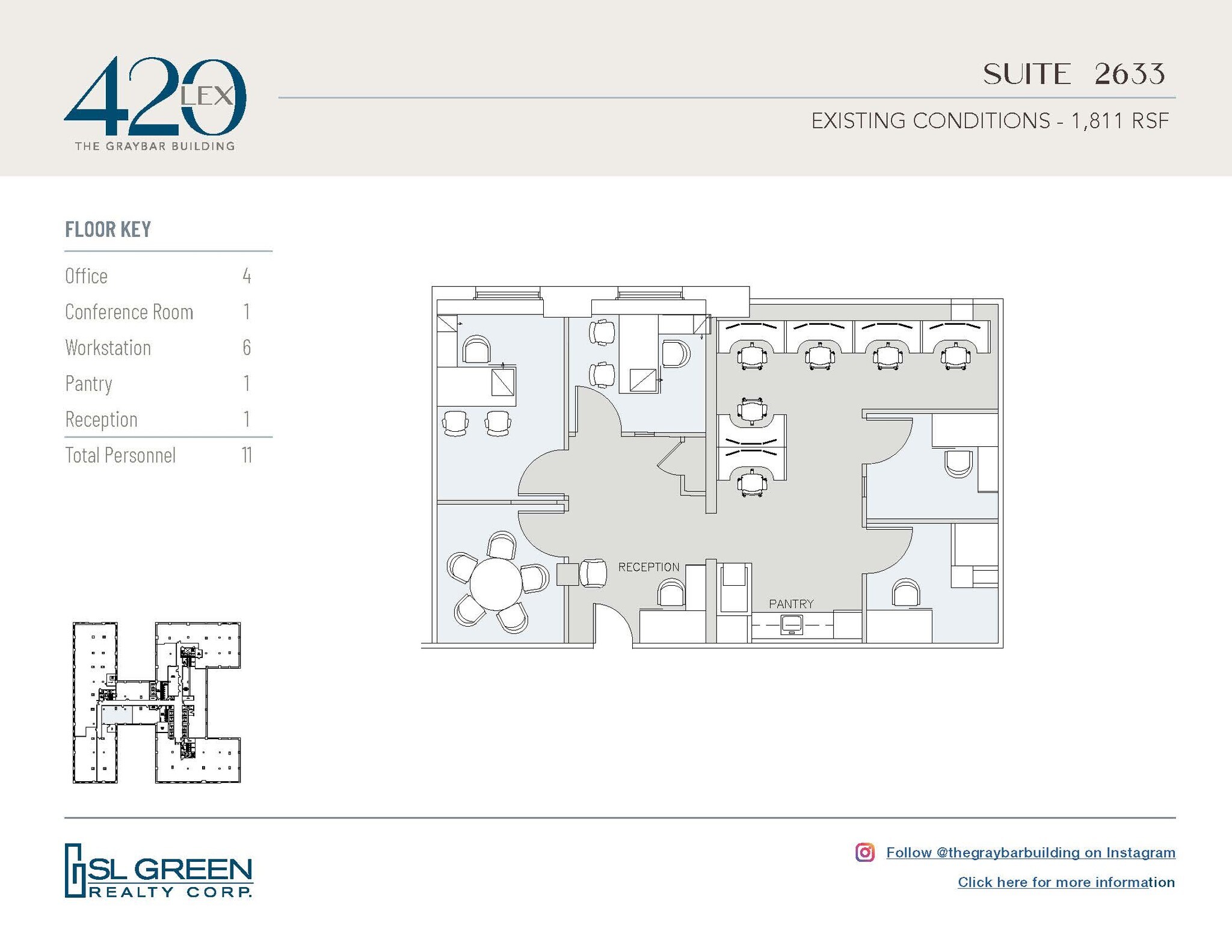 420 Lexington Ave, New York, NY à louer Plan d’étage– Image 1 sur 1