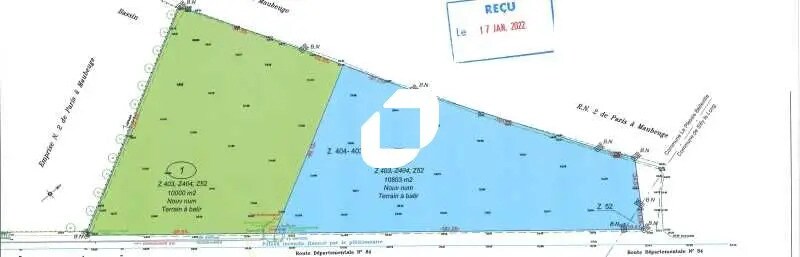 Terrain dans Le Plessis-Belleville à vendre - Plan d’étage – Image 2 sur 2