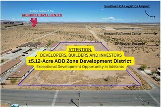 Plus de détails pour 11664 Chamberlaine Way, Adelanto, CA - Terrain à vendre