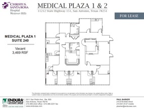 11212 State Highway 151, San Antonio, TX à louer Plan d’étage– Image 1 sur 1