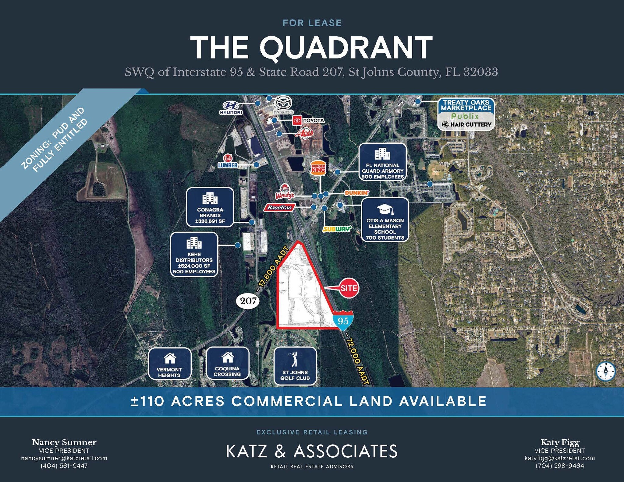 SWQ of Interstate 95 & State Road 207, Elkton, FL à louer Photo principale– Image 1 sur 5