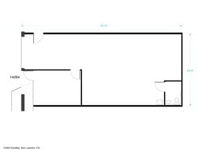 14256-14280 Doolittle Dr, San Leandro, CA à louer Plan de site– Image 1 sur 2