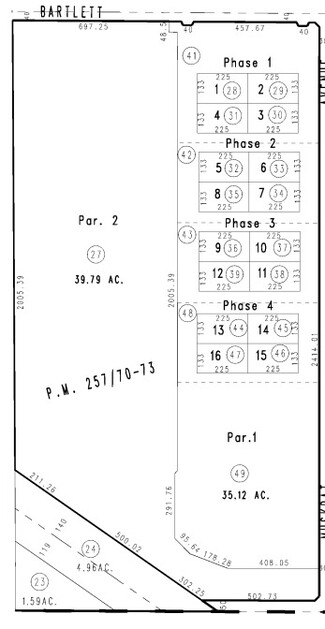 Plus de détails pour 9841 Bartlett Ave, Adelanto, CA - Terrain à vendre