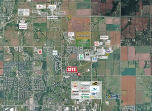 4615 N Cypress St, Bel Aire, KS - Vue aérienne  vue de carte
