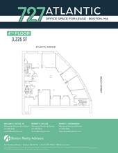 727 Atlantic Ave, Boston, MA à louer Plan de site– Image 2 sur 5