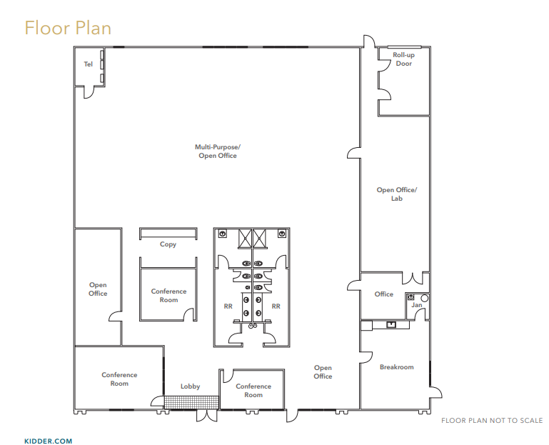 980 Linda Vista Ave, Mountain View, CA à louer Plan d’étage– Image 1 sur 1