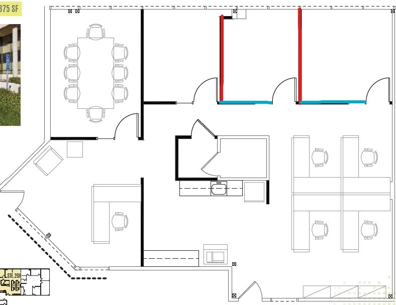 5090 Shoreham Pl, San Diego, CA à louer Plan d’étage– Image 1 sur 1