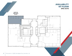 12950 Worldgate Dr, Herndon, VA à louer Plan d’étage– Image 1 sur 1