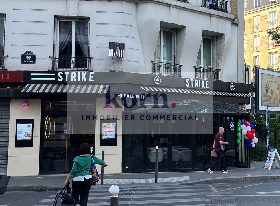 Local commercial dans Paris à vendre Photo de l’immeuble– Image 1 sur 11