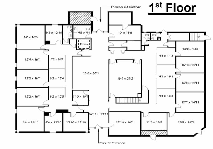 1253 Park St, Clearwater, FL à louer - Plan d’étage – Image 2 sur 7