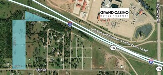 Plus de détails pour I-40 Between Hwy-102 & Stevens Rd, Shawnee, OK - Terrain à vendre