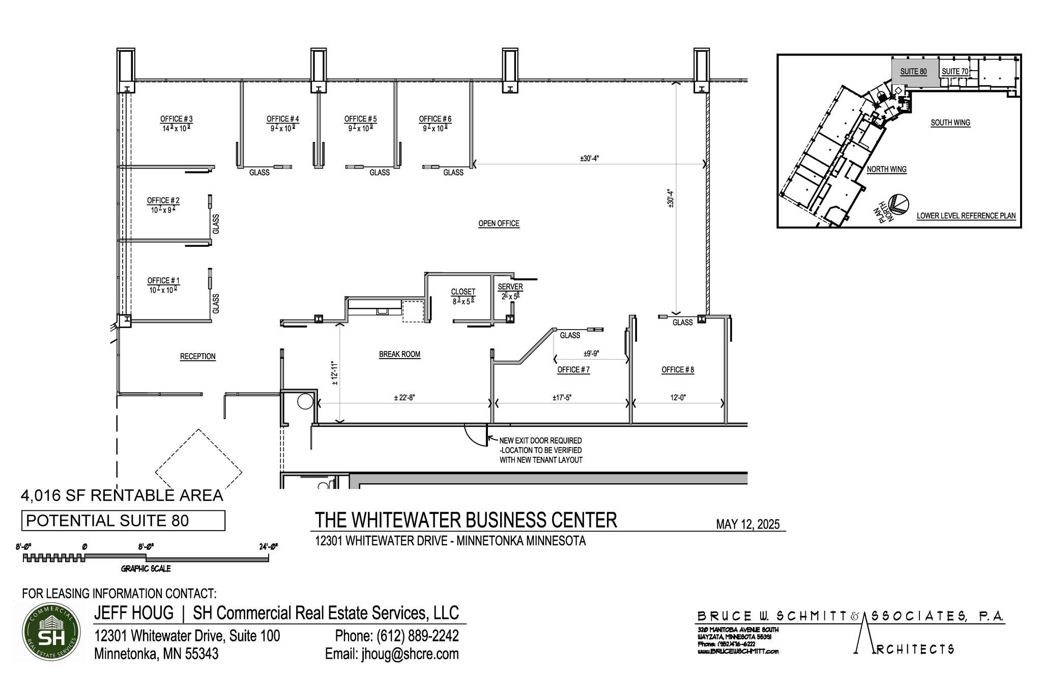 12301 Whitewater Dr, Minnetonka, MN à louer Plan d’étage– Image 1 sur 1