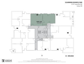 5707 Lacey Blvd, Lacey, WA à louer Plan d’étage– Image 2 sur 14