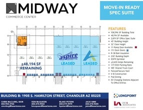 Germann & Hamilton St, Chandler, AZ à louer Plan de site– Image 2 sur 2