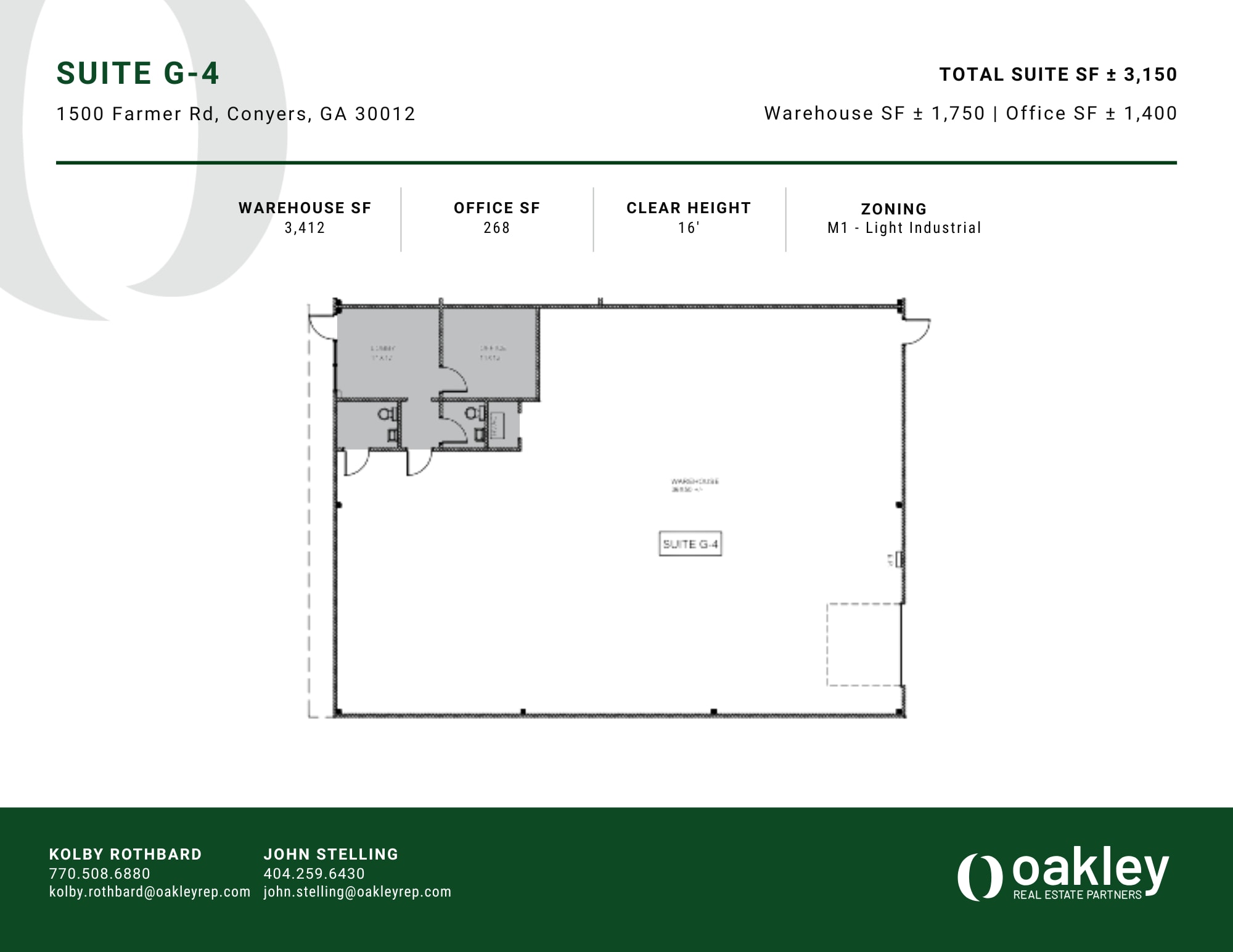1500 Farmer Rd NW, Conyers, GA à louer Photo intérieure– Image 1 sur 1