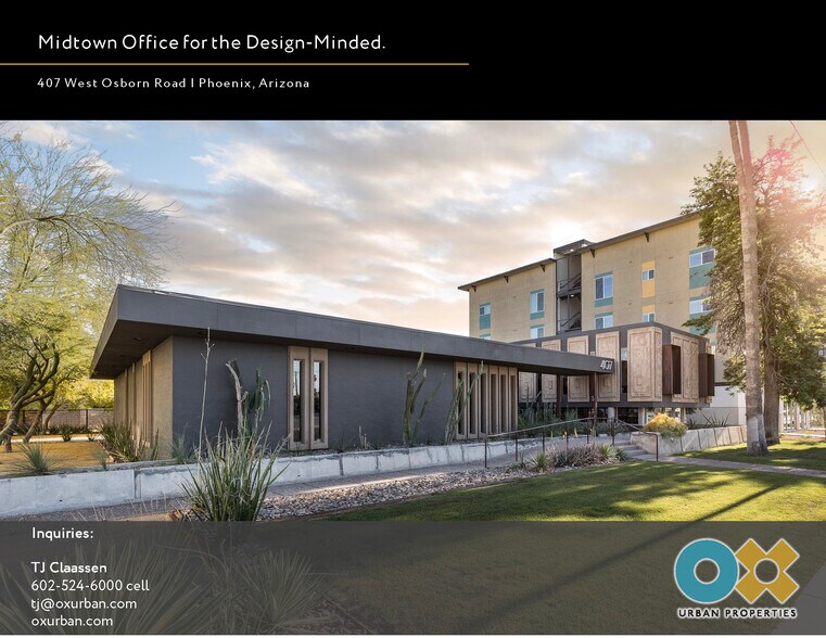 407 W Osborn Rd, Phoenix, AZ à louer - Photo de l’immeuble – Image 2 sur 25