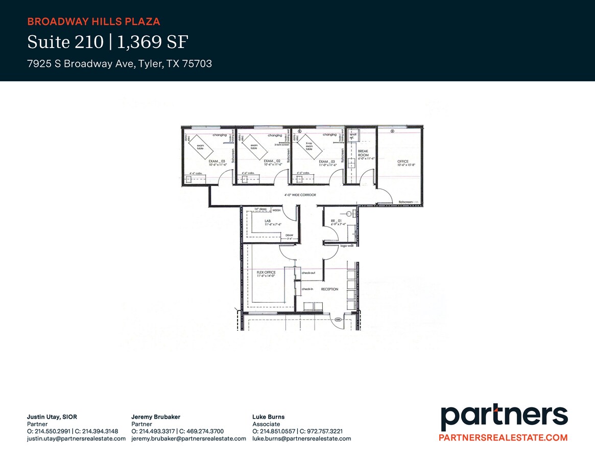 7925 S Broadway Ave, Tyler, TX 75703 - Lot 210 - - Plan d’étage - Image 1 of 1