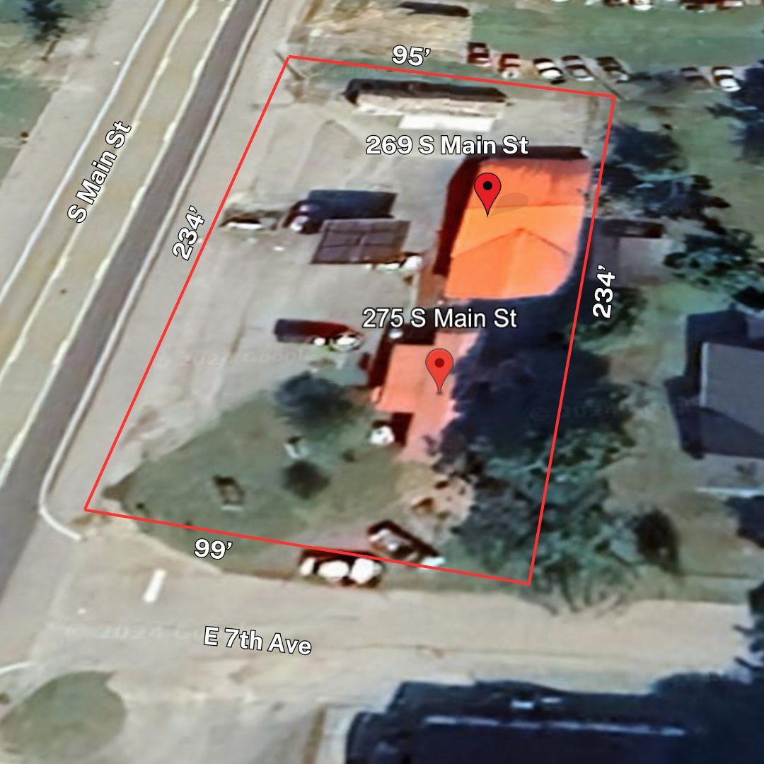 269-275 S Main St portefeuille de 2 biens à vendre sur LoopNet.fr Photo de l’immeuble– Image 1 sur 8