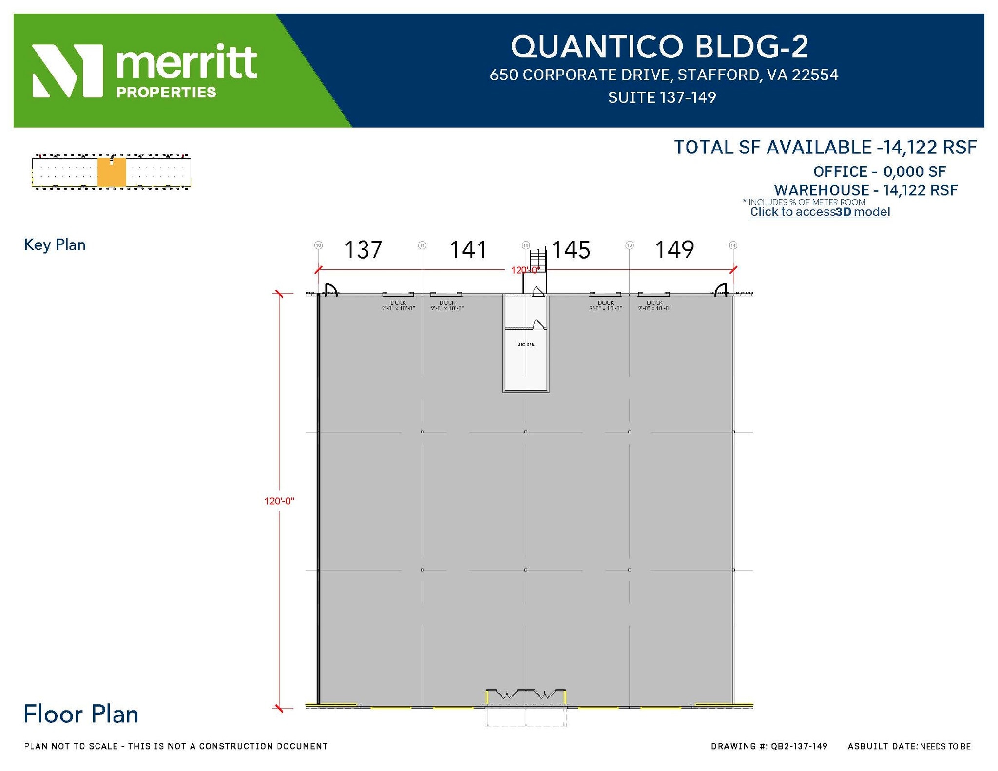 650 Corporate Dr, Stafford, VA à louer Plan d’étage– Image 1 sur 1