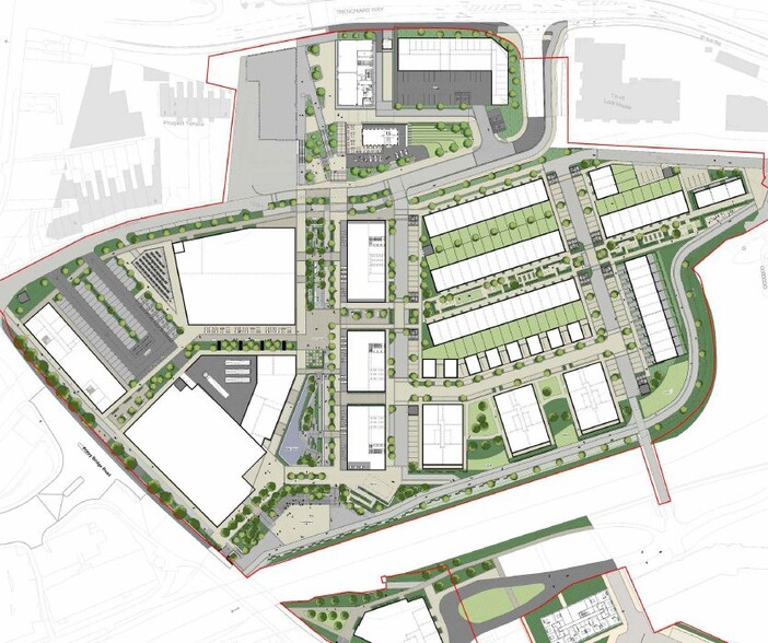 Canal Rd, Taunton à vendre - Plan de site – Image 2 sur 4