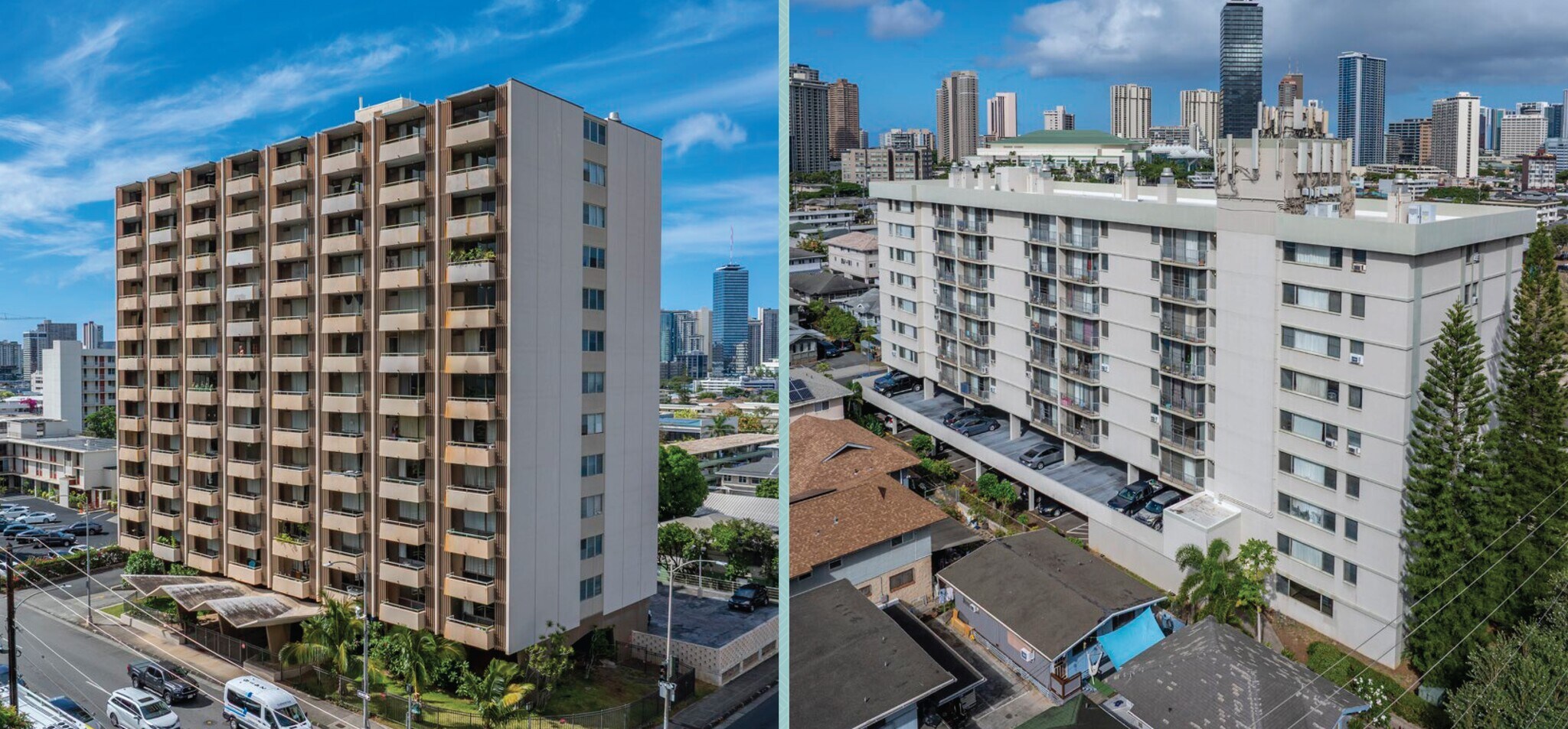 Punahou & McCully Circle Apartments portefeuille de 2 biens à vendre sur LoopNet.fr Photo de l’immeuble– Image 1 sur 9