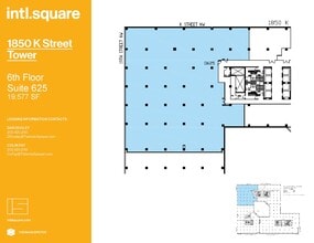 1875 I St NW, Washington, DC à louer Plan d’étage– Image 1 sur 1