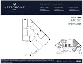 4600 S Ulster St, Denver, CO à louer Plan d’étage– Image 1 sur 1
