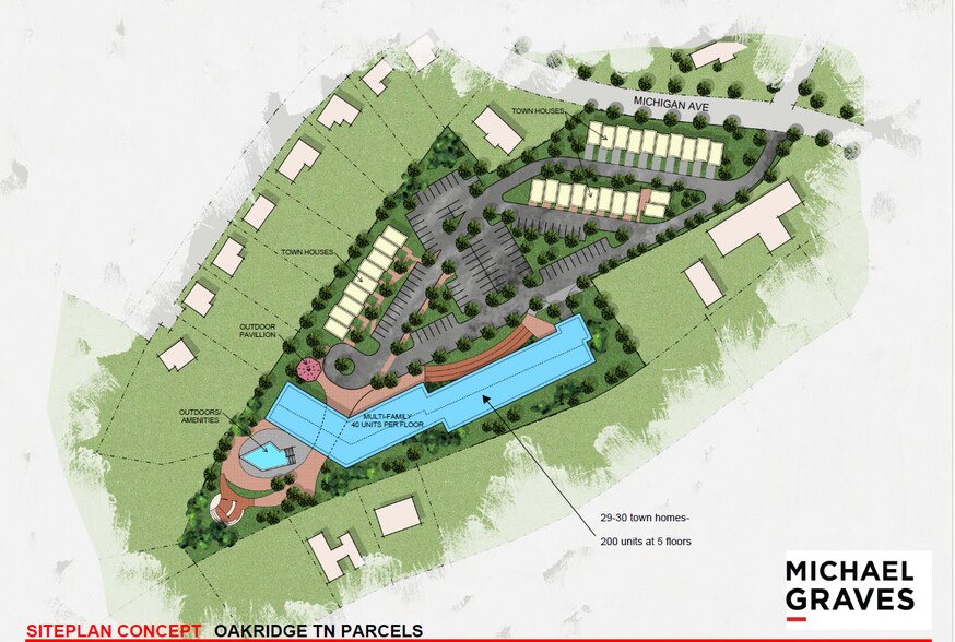 203 Michigan Ave, Oak Ridge, TN à vendre - Plan de site – Image 2 sur 24