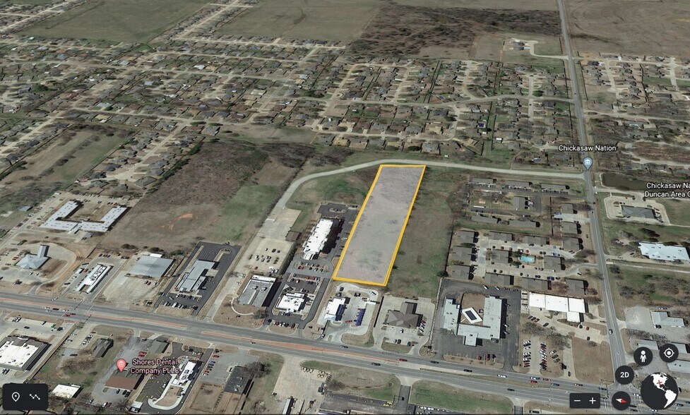 3.84/Ac, Duncan, OK à vendre - Aérien – Image 3 sur 3